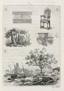 Treatise on Etching: Plate 4 by Maxime Lalanne