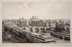 View from the Louvre, 1882