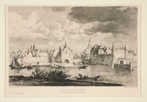 View of the City of Delft by Maxime Lalanne