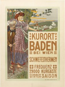 Spa town Baden near Vienna