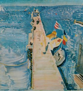 Landing Stage on the Baltic Sea