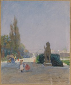 View from the Upper Belvedere to Vienna