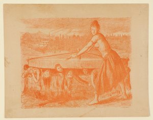 The Haystack (proof a) by Maximilien Luce