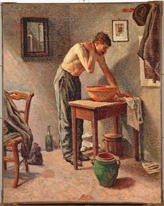 Man Washing Himself by Maximilien Luce