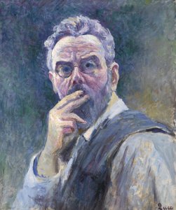 Self-Portrait with Cigarette