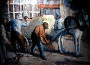 The Dray by Maximilien Luce