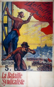 The Journal La Bataille syndicaliste April 27, 1911 by Maximilien Luce