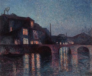 The River Sambre in Charleroi, 1896