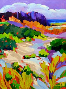 Vibrant Coastal Landscape