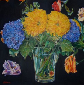 Vibrant Floral Still Life