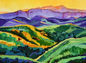 Vibrant Mountain Landscape