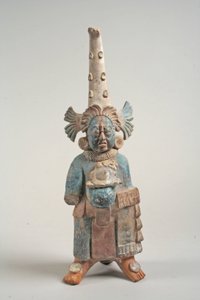Costumed Figure from Mexico, 7th-8th century