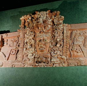 Architectural Mask, Campeche, Yucatan Peninsula, Mexico by Mayan Mayan