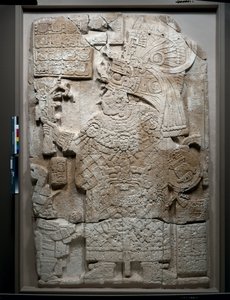 Front Face of a Stela, Classic Period, 