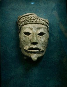 Funerary Mask, Comalcalco, Tabasco, Mexico