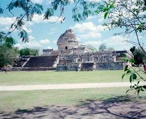 View of the Site of Chichen Itza in the Yucatan Region by Mayan Mayan
