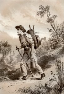 Digger on the Tramp, Australia, 1879 by McFarlane and Erskine