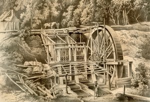 Quartz Crushing Mill, Australia, 1879 by McFarlane and Erskine