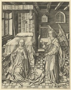 The Annunciation to Mary by Meester FVB