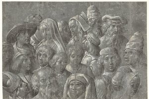 Studies of Heads of Men, Women, and Children by Meester van de Dood