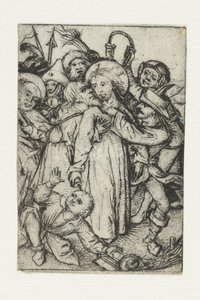 The Arrest of Christ by Meester van het Amsterdamse Kabinet