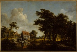 The Mills by Meindert Hobbema