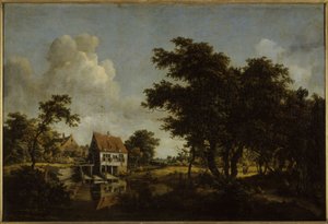 The Mills, between 1664 and 1668 by Meindert Hobbema