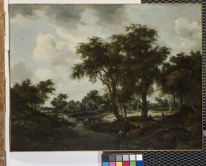 The Water Mill (The Trevor Landscape) by Meindert Hobbema