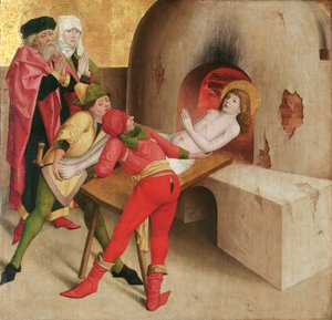 Martyrdom of St. Vitus (Front); Christ before Caiaphas (Back)