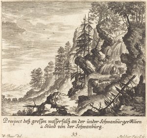 Large Waterfall, Schwanburg