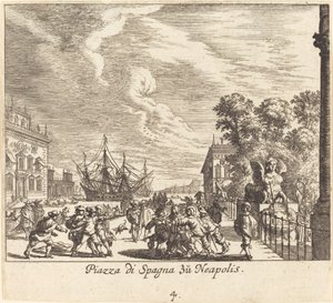 Piazza di Spagna, Naples