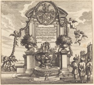Title Page by Melchior Küsel after Johann Wilhelm Baur