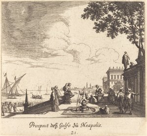 View of Gulf of Naples