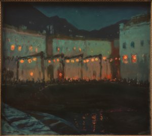Night Festival at Lake Garda