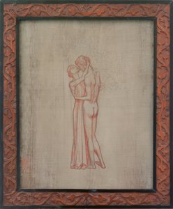 Embracing Couple by Melchior Lechter