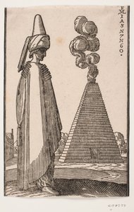 Cloaked Man by Melchior Lorck