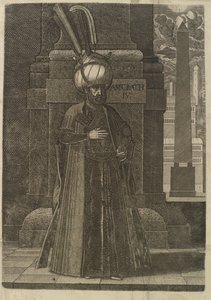 Prince Ismael, Persian Envoy by Melchior Lorck