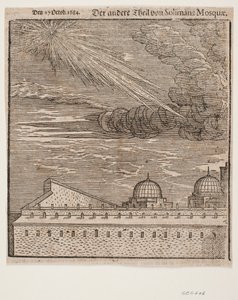 The Süleymaniye Mosque, as Seen from the Northeast. Left Half by Melchior Lorck