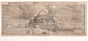 The Suleimanyie Mosque, as Seen from the North East by Melchior Lorck