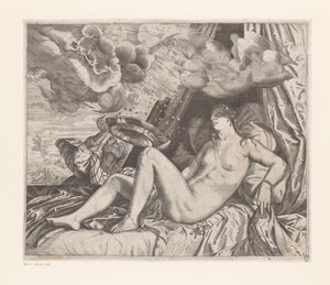 Jupiter and Danaë by Melchior Meier