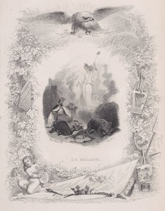 The Diseased, from The Songs of Béranger by Melchior Peronard