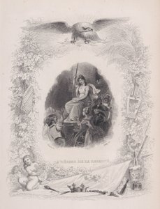 The Goddess Liberty, from The Songs of Béranger by Melchior Peronard