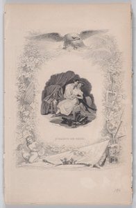 Court Dress, from The Songs of Béranger, 1829 by Melchior Péronard, Auguste Blanchard I