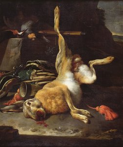 Hare by Melchior de Hondecoeter