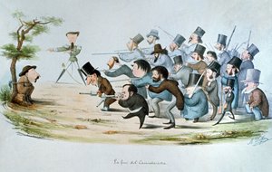 The End of a Caricaturist, 1860