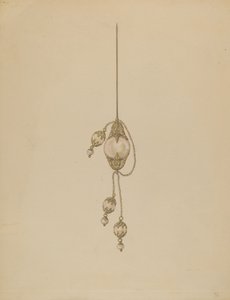 Hair Ornament, c. 1937 by Melita Hofmann
