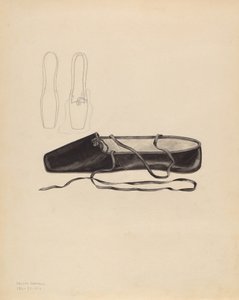 Slipper, c. 1936 by Melita Hofmann