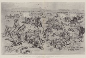 The Boer Ambuscade at Koorn Spruit, the Heroic Action of the Royal Horse Artillery saves the Situation by Melton Prior