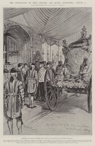 The Coronation of King Edward and Queen Alexandra, 9 August by Melton Prior