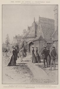The Court at Cowes, a Charitable Visit by Melton Prior